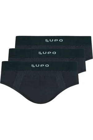 LUPO Kit com 3 Cuecas Slip 681-001