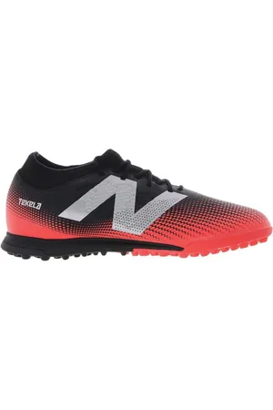 New Balance Chuteira Society Tekela Magique V4 Preto/Vermelho
