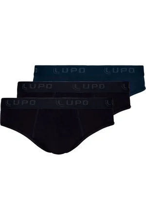 LUPO Kit com 3 Cuecas Slip 485-002