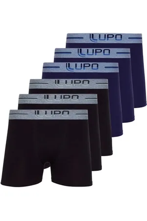 LUPO Kit com 6 Cuecas Boxer 784-016