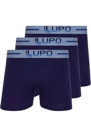 LUPO Kit com 3 Cuecas Boxer 784-016