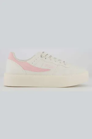 Fila Tênis Original Fitness Bold Feminino Branco e Rosa