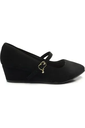 Villa Rosa Sapato Feminino Anabela Boneca