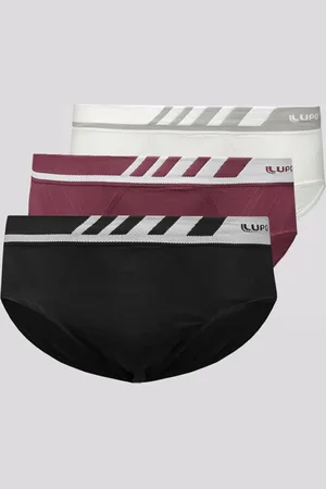 LUPO Kit de 3 Cuecas Slip Microfibra Sortidas