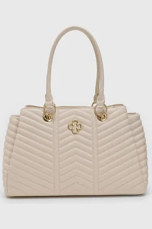 CAPODARTE Bolsa Tiracolo Matelassê Off-White