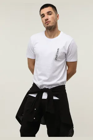 John John Camiseta Logo Branca