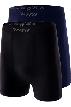 TRIFIL Kit com 2 Cuecas Boxer 4411 Plus Size