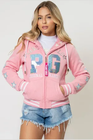 Planet Girls Moletom Dupla Face Com Detalhe Lateral Claro