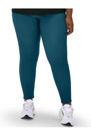 Zee Rucci Legging Fitness Plus Básica Ciano Escuro