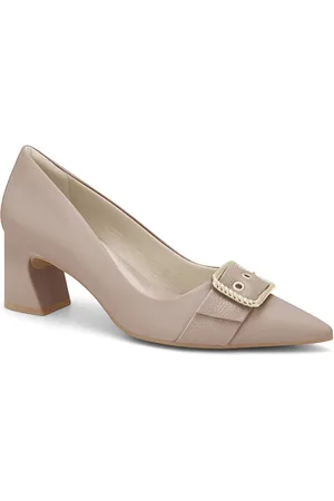 RAMARIM Scarpin Feminino Salto Geométrico 2516101-2