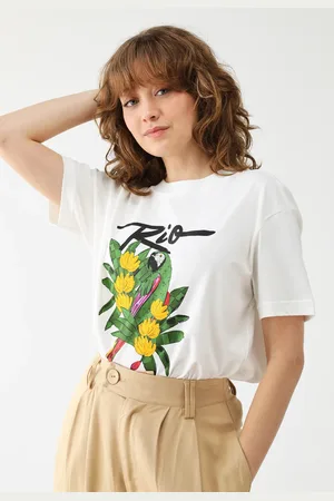 Gentleman Farmer Camiseta Oversized Rio Arara Off-White