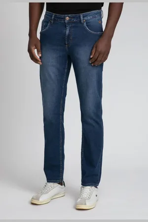 DOCTHOS Calca Fit Jeans Medio Moletom Calca Fit Jeans Medio Moletom 164 Jeans Medio 44