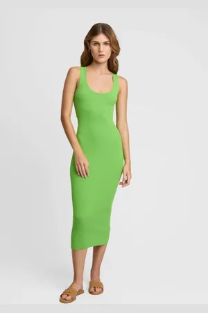 Michael Kors Vestido Midi De Tricot Ms4827333d316