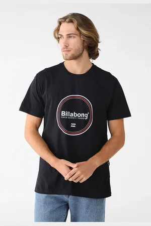 Billabong Camiseta Reta Logo Preta