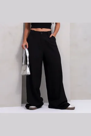 Revanche Calça Pantalona Alfaiataria Ampla Com Pregas Feminina Rodopi