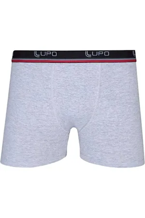 LUPO Cueca Boxer Em Algodão Plus Size