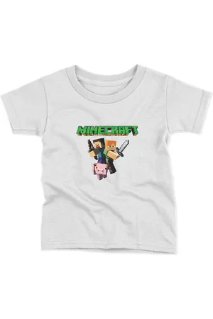 Bueno Infantil - Camiseta Menino Manga Curta Estampada Algodão Conforto Moda Verão Personagens Cubos Verde Escuro