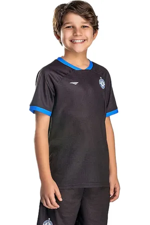 Penalty Infantil - Camiseta 735 Preto/azul