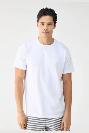 Aeropostale Camiseta Reta Lisa Branca