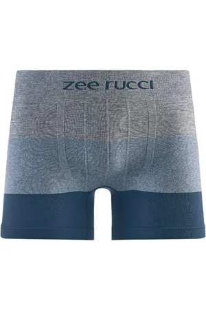 Zee Rucci Cueca Boxer Sem Costura Degradê Cinza/Açaí