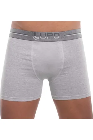 LUPO Cueca boxer algodão masculina adulto