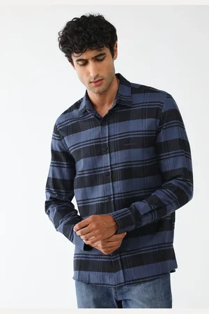 Calvin Klein Camisa Regular Dark Check