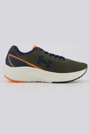 RetrôMania Tênis Under Armour Charged Wing 2 Militar e Laranja