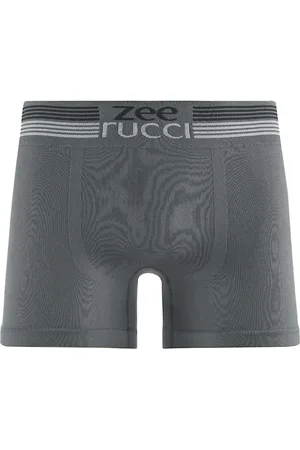 Zee Rucci Cueca Boxer sem Costura Cós Listrado