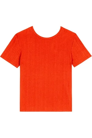 LEZ A LEZ Blusa Básica Com Mangas Curtas E Gola Redonda Essential