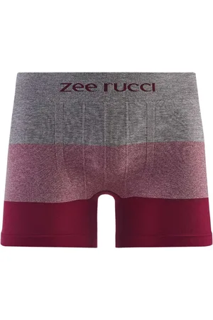 Zee Rucci Cueca Boxer Sem Costura Degradê Cinza/