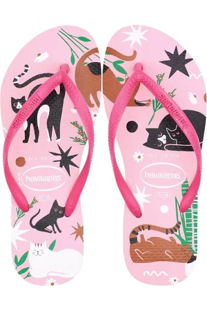 Via Scarpa Chinelo de Dedo Havaianas Slim Pets Feminino