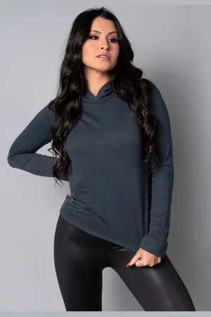 Mvb Modas Casaco Blusa Capuz Moletinho Inverno