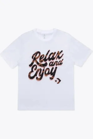 Converse Tortoise Print Short Sleeve T-shirt