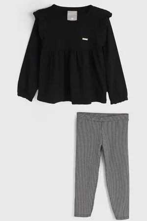 Colorittá Infantil - Conjunto 2pçs Manga Longa Blusa E Calça