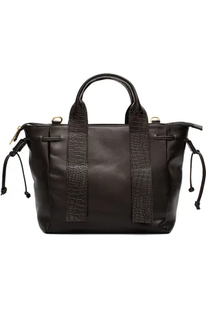 Griffazzi Bolsa de Couro Preta