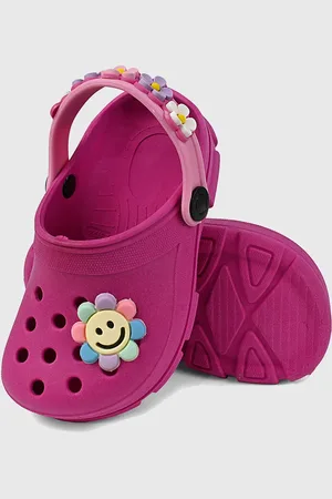 Kidstep Infantil - Sandália Babuche Menina Flores Coloridas tep