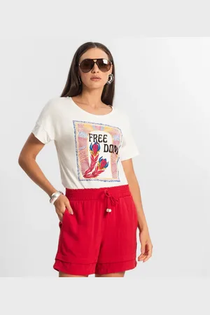Rovitex Blusa Feminina Manga Curta Select