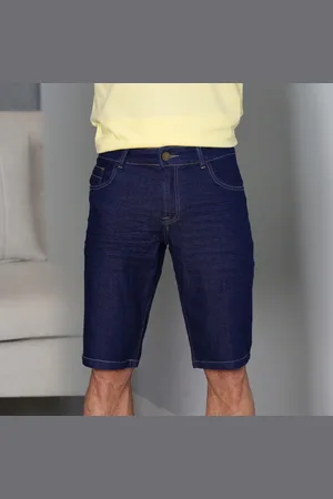 Revanche Bermuda Jeans Tradicional Barra Normal Masculina Esporles