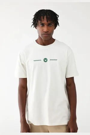 Hang Loose Camiseta Reta Silk Mc Vintage Off-White