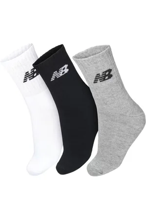 New Balance Meia Cano Alto Kit 3 Unidades Colorida