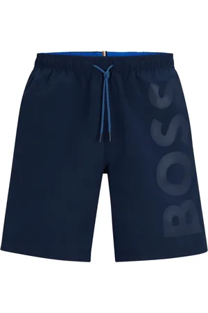 HUGO BOSS Shorts De Praia Forrado Em Tecido De Secagem Rápida - EG-XL