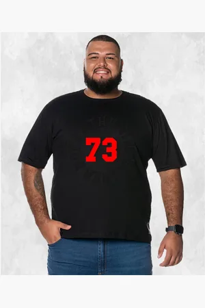 Nexstar Camiseta Plus Size Extra Grande Estampada Confortável Algodão Winer Boy