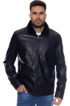Crocker Jaqueta Masculina em PU