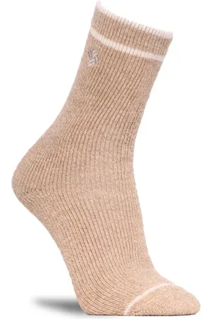Columbia Meia Brushed Wool Fleece Crew Caqui