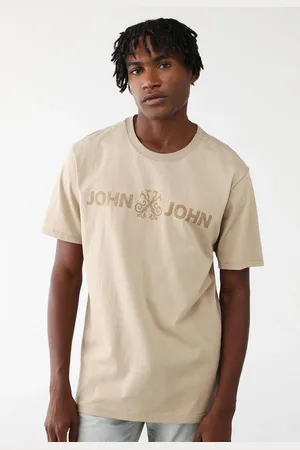 John John Camiseta Reta Logo