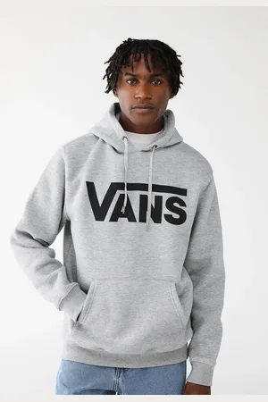 Vans Blusa de Moletom Flanelada Fechada Reta Hoodie II