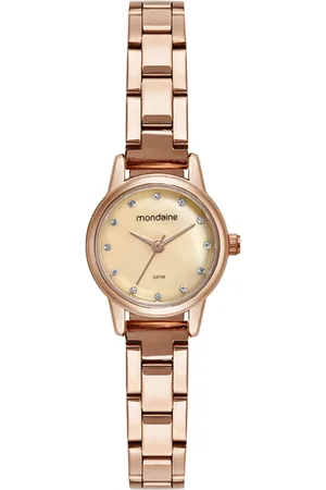 Mondaine Relógio Feminino Clássico Madrepérola Rosé
