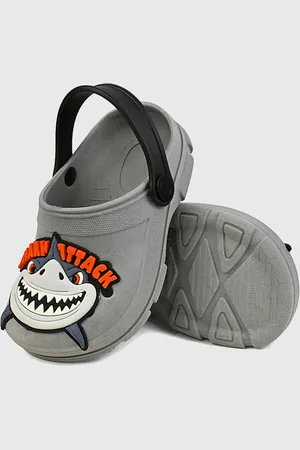 Kidstep Infantil - Sandália Babuche Menino Tubarão Shark tep