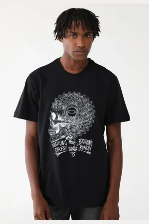 Oakley Camiseta Reta Skull Wreck Tee Preta