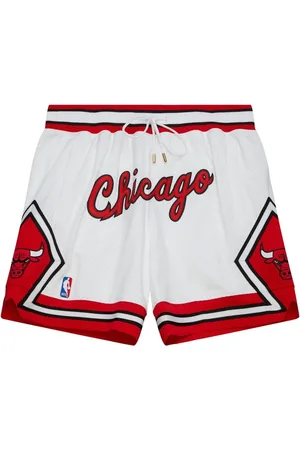 Mitchell & Ness Shorts Just Don 7 Inch Home Chicago Bulls com Vermelho